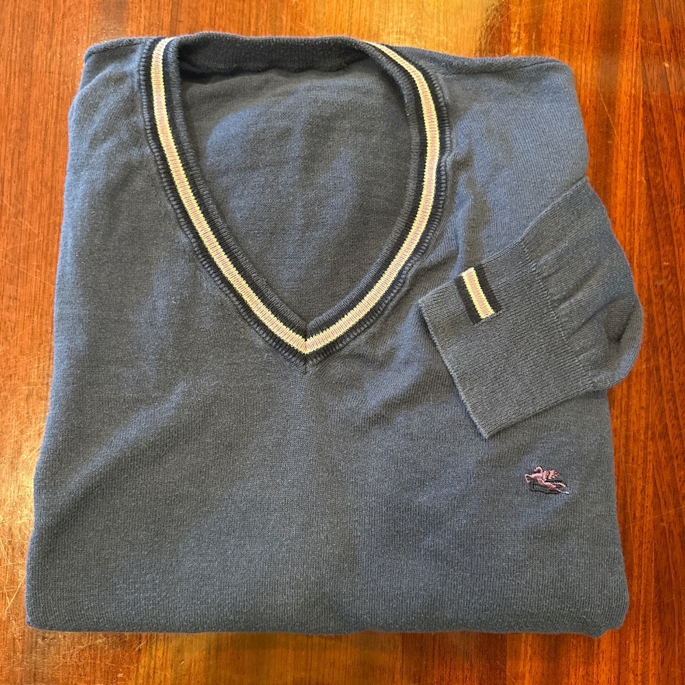 Men’s Etro V neck sweater